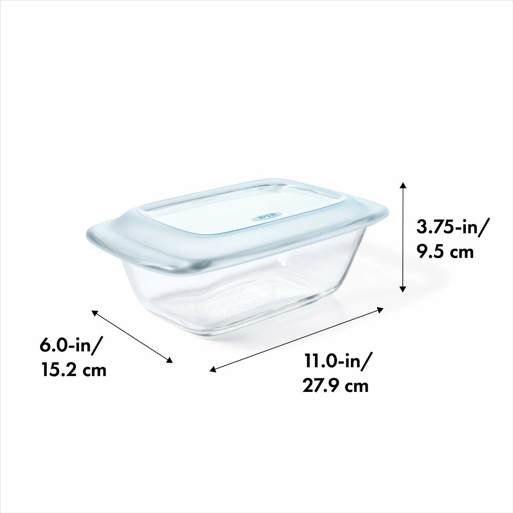 1.6 Qt Loaf Baking Dish with Lid E7