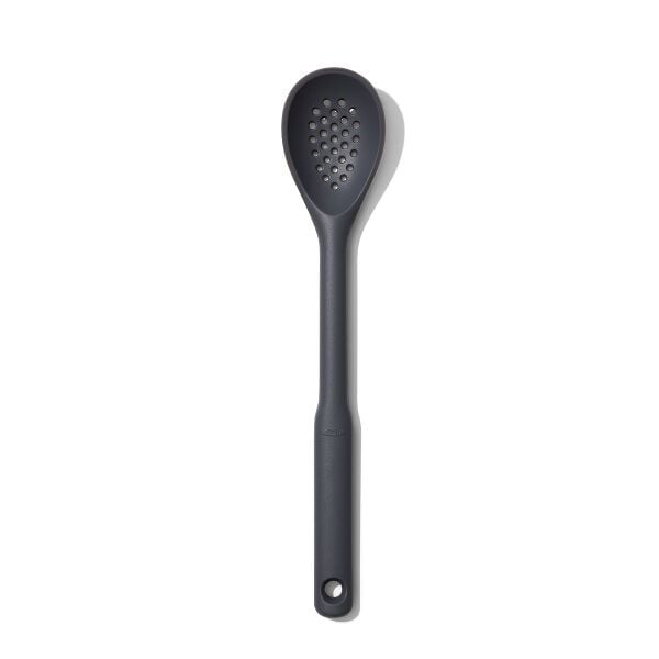 OXO Good Grips Silicone Slotted Spoon - Peppercorn P3