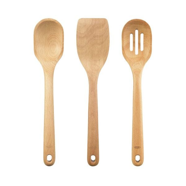 3 Piece Wooden Utensil Set V0