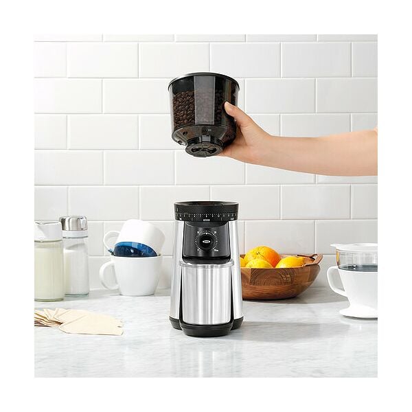 Replacement Hopper with Lid for Conical Burr Coffee Grinder D0