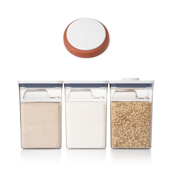 POP Brown Sugar Keeper & 6-Piece POP Container Set Bundle X3