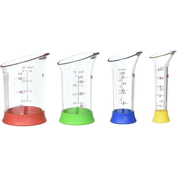 4 Piece Mini Measuring Beaker Set U0