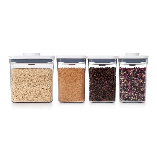 POP Container - Big Square Short (2.8 Qt.) & 3-Piece POP Container Value Set Bundle O5