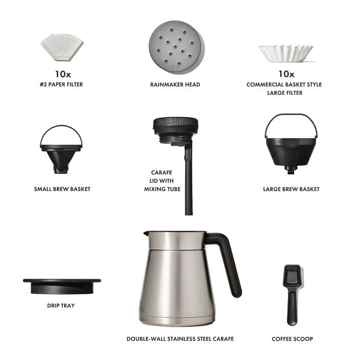 12-Cup Coffee Maker with Podless Single-Serve Function V2