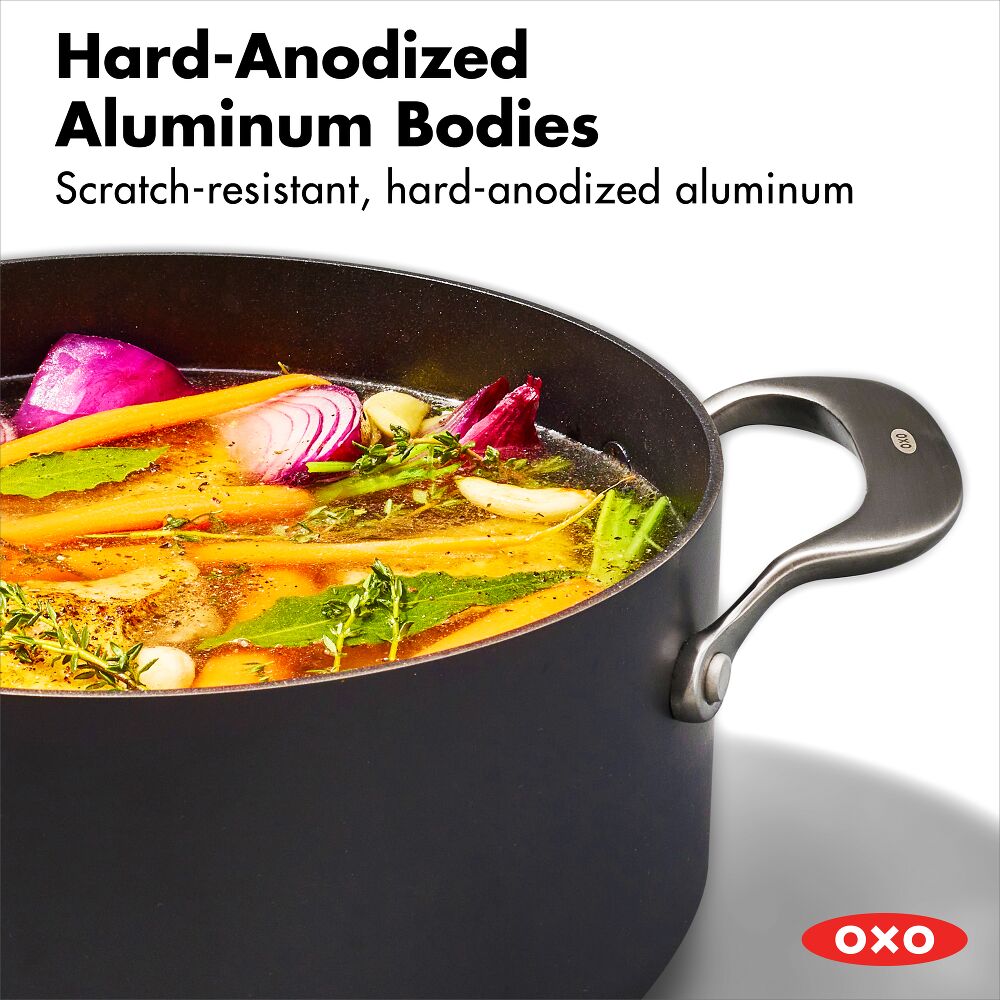 Ceramic Professional Non-Stick 5QT Stock Pot with Lid E3