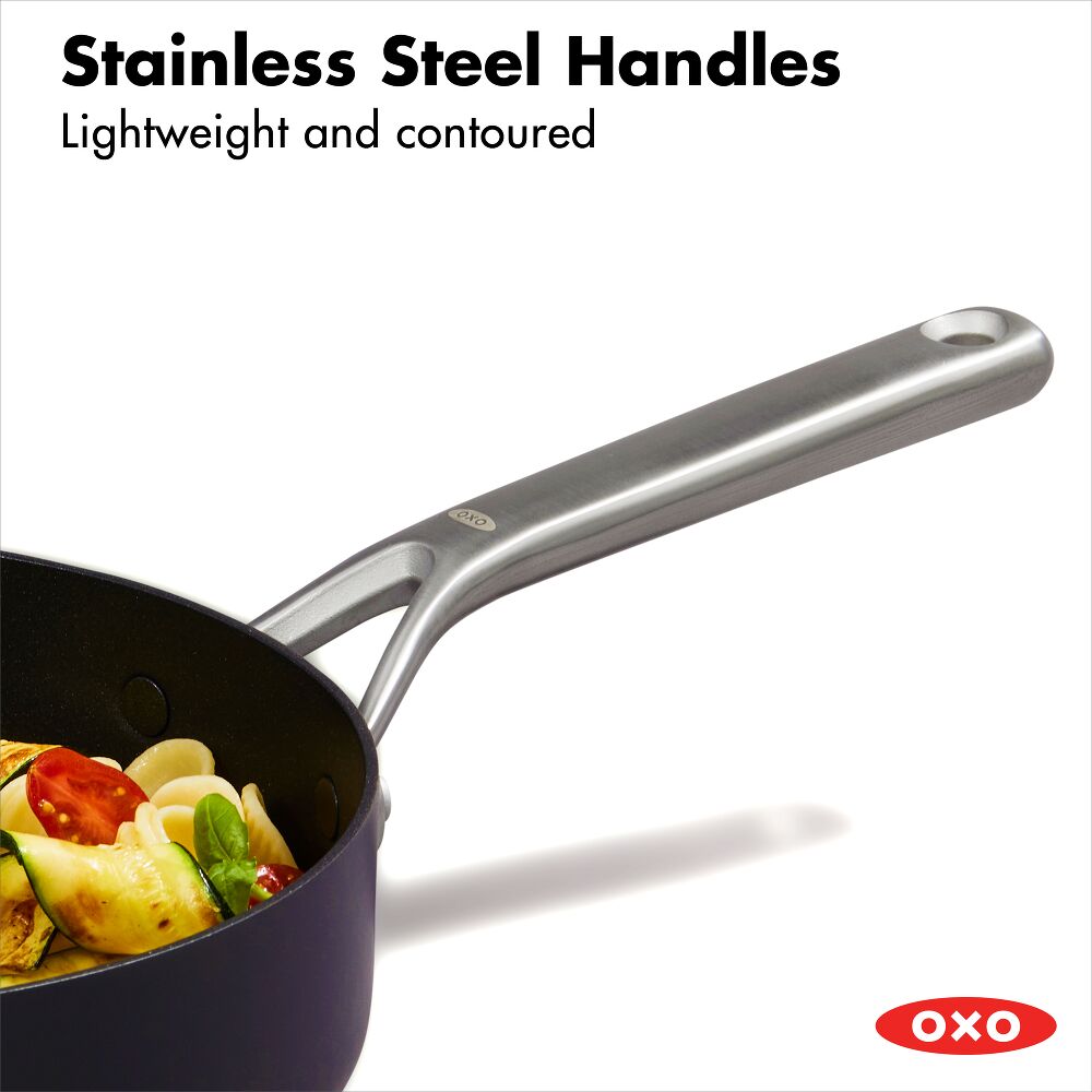 OXO Ceramic Professional Non-Stick 5-Piece Cookware Set N0