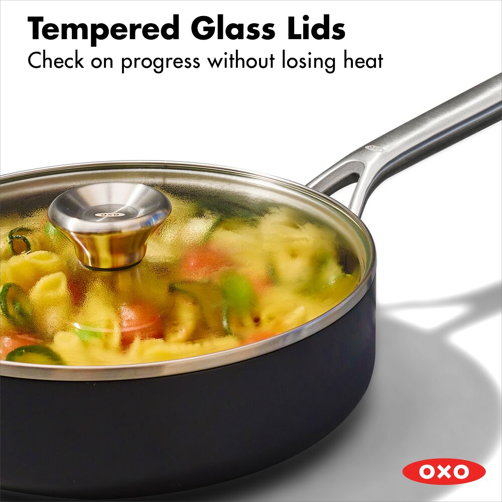 OXO Ceramic Professional Non-Stick 5-Piece Cookware Set N0
