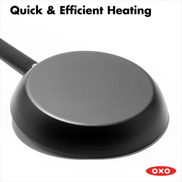 Carbon Steel Obsidian Series 10-Inch Frypan with Silicone Sleeve M0