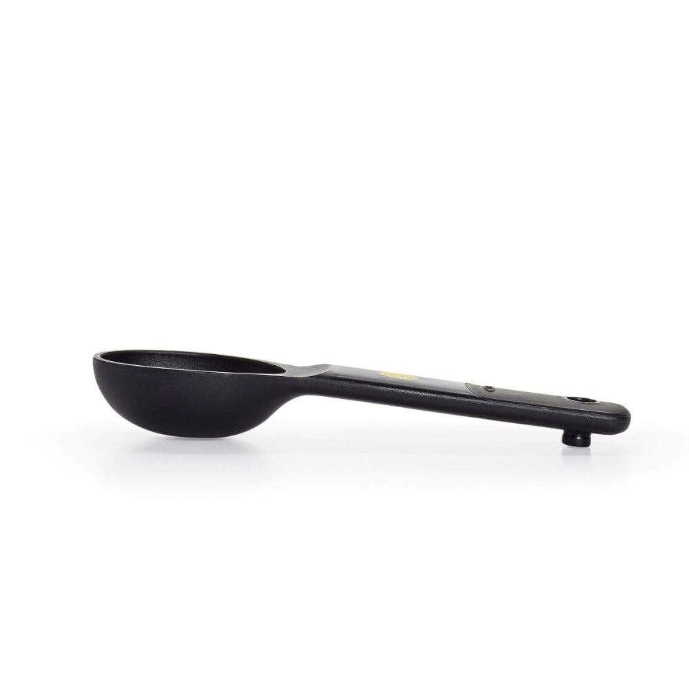 7 Piece Plastic Measuring Spoons - Black L1