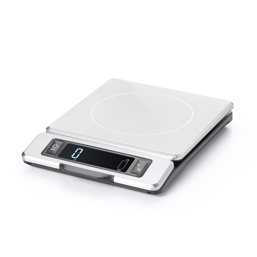 11 lb Stainless Steel Food Scale with Pull out Display M0