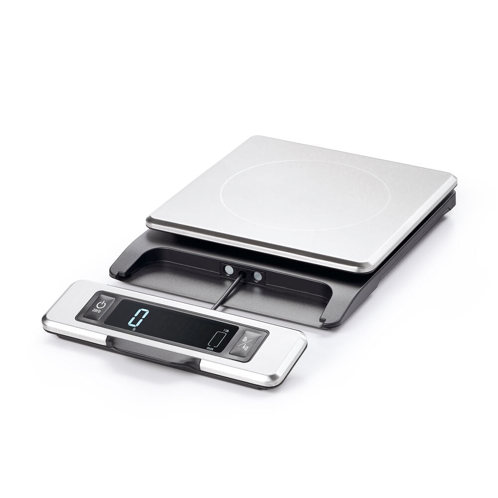 11 lb Stainless Steel Food Scale with Pull out Display M0