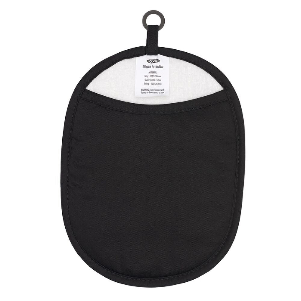 Silicone Pot Holder - Black J3