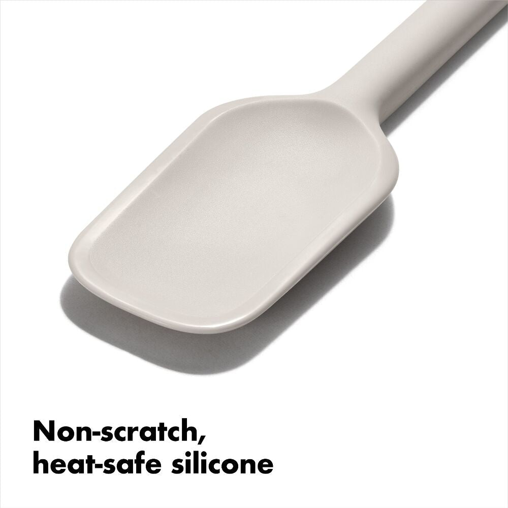 Silicone Spoon Spatula - Oat X2