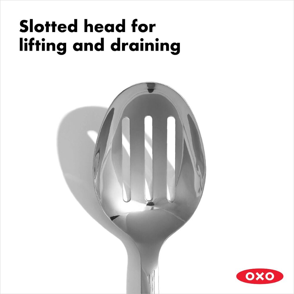 Stainless Steel Slotted Spoon Z3