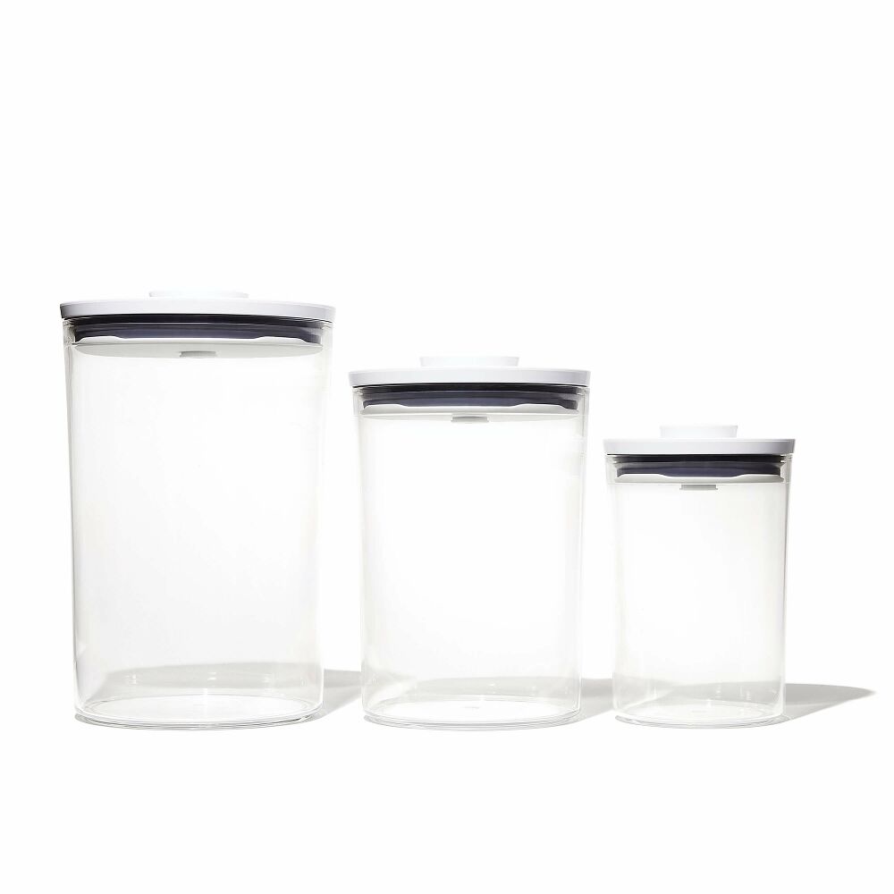 3-Piece POP Round Canister Graduated Set E1
