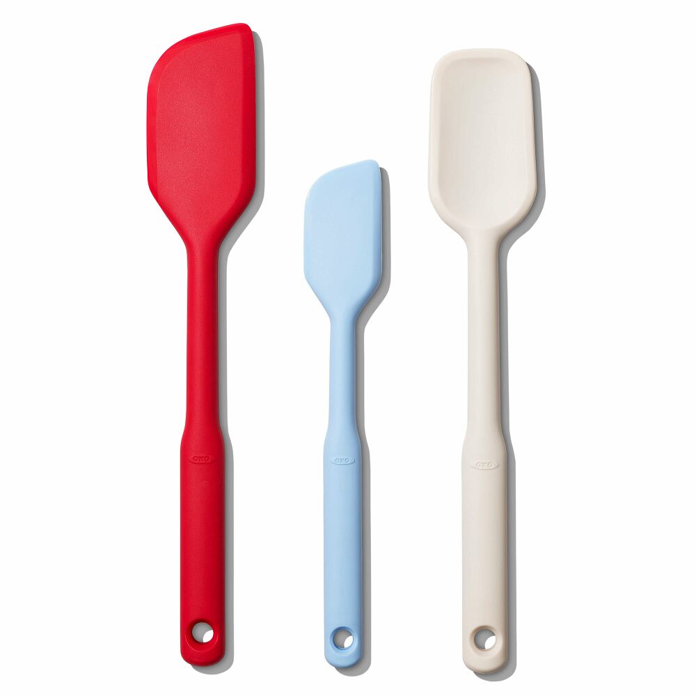 3-Piece Silicone Spatula Set J0