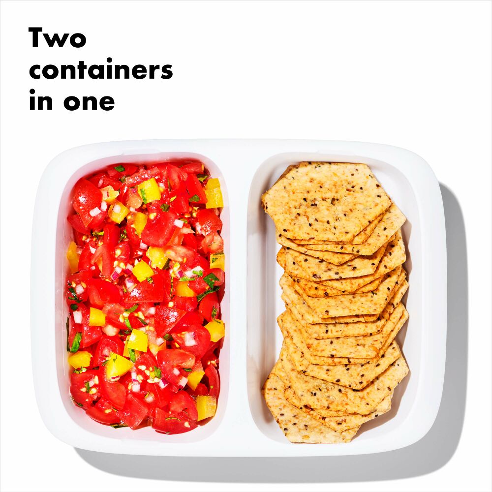 Prep & Go 2-Cup Divided Container N3