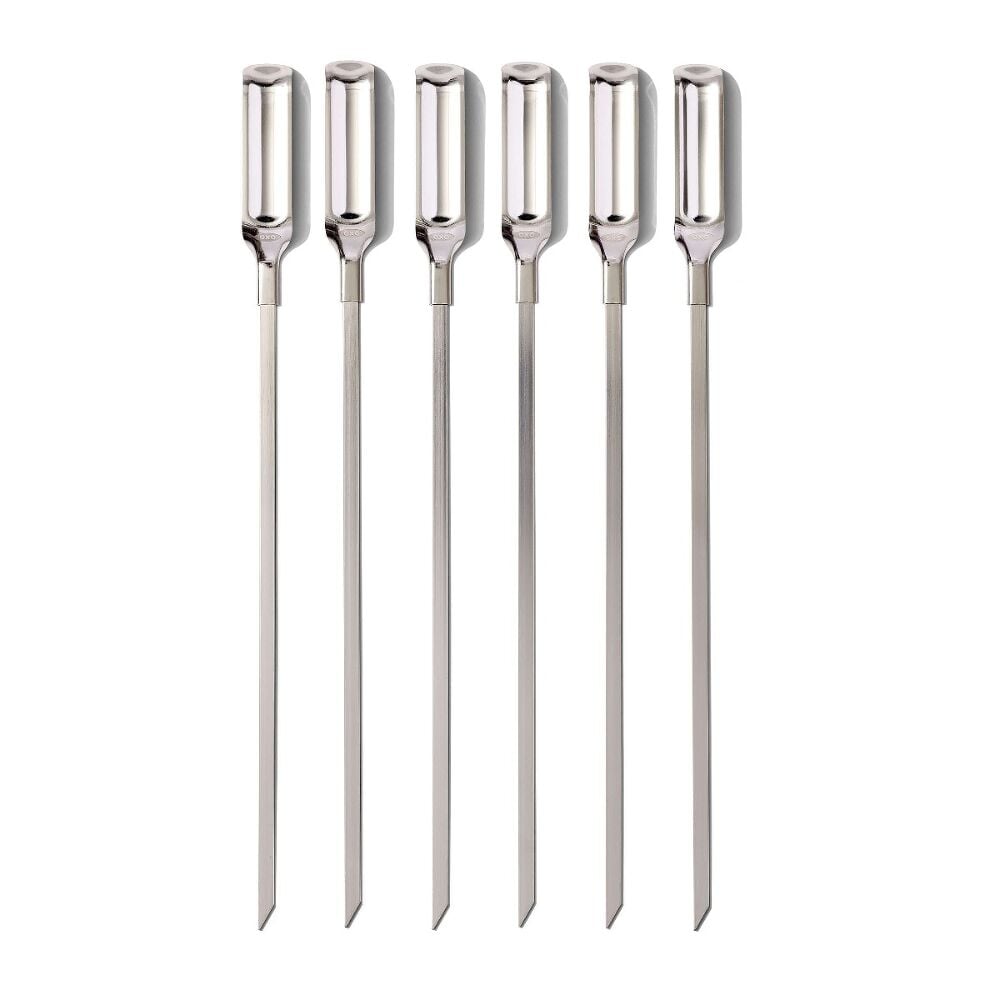 6-Piece Grilling Skewer Set J0