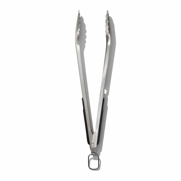 Grilling Tongs with Built-In Bottle Opener V1