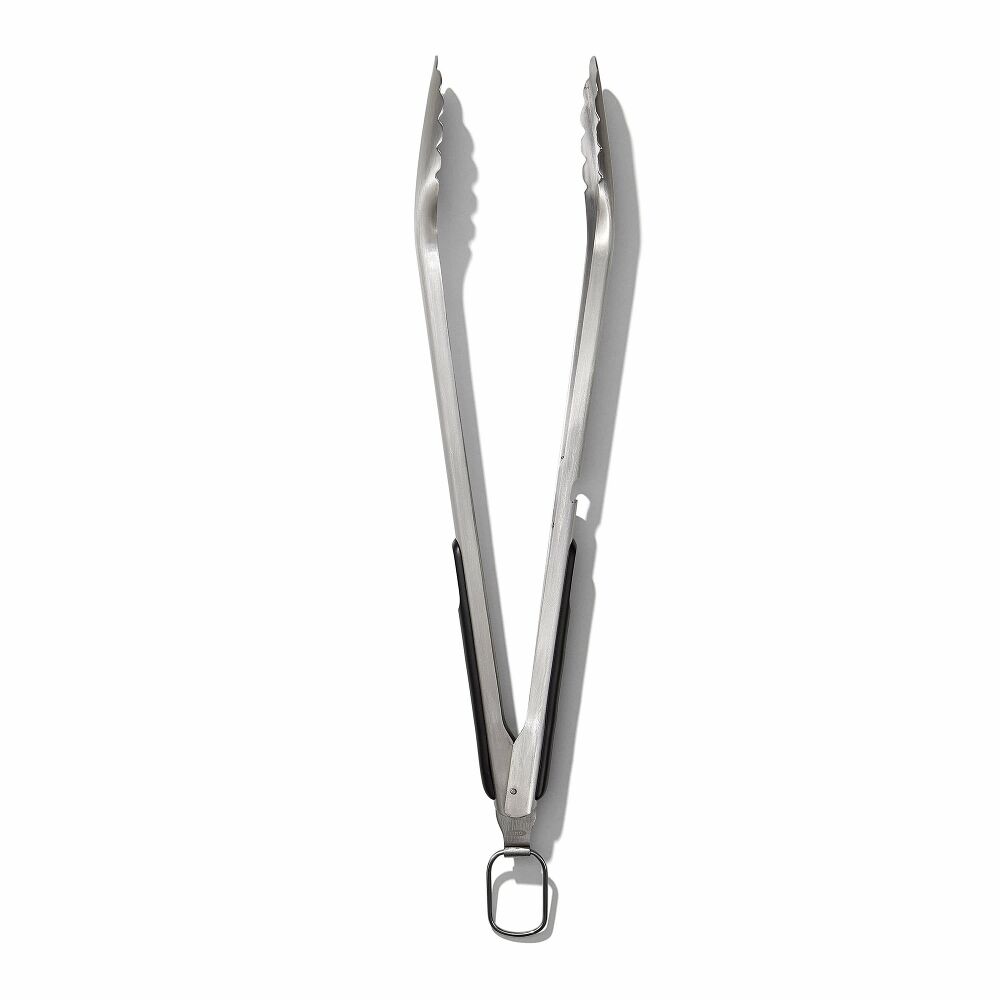 Grilling Tongs with Built-In Bottle Opener V1