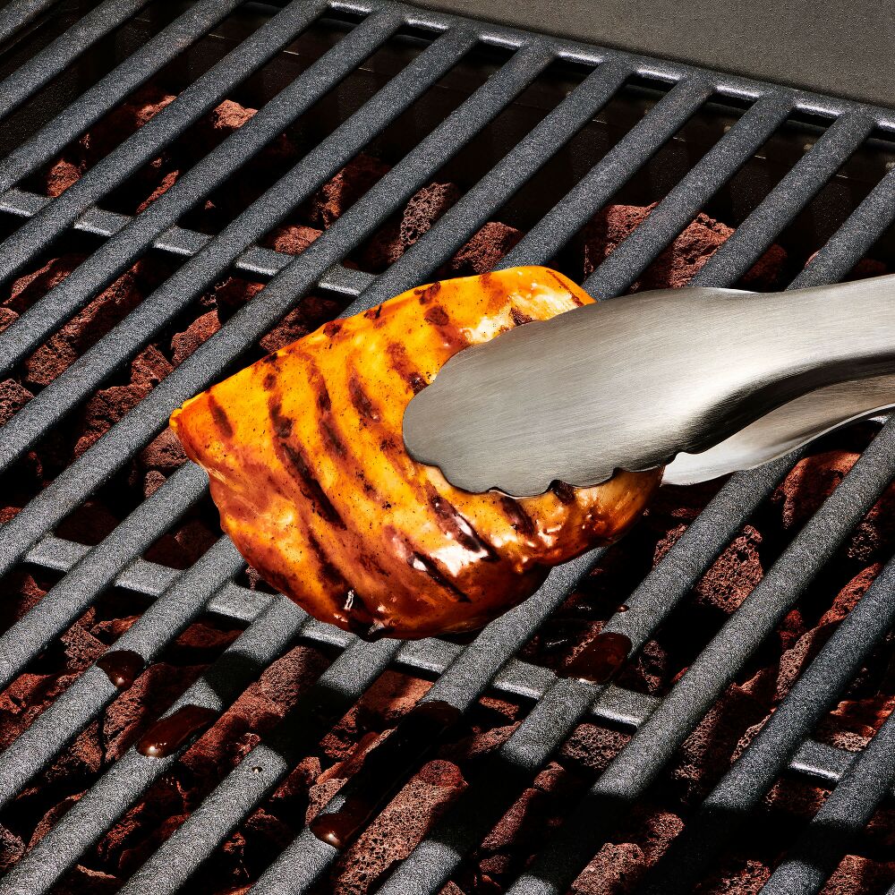 Grilling Tongs with Built-In Bottle Opener V1