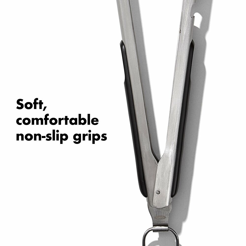 Grilling Tongs with Built-In Bottle Opener V1