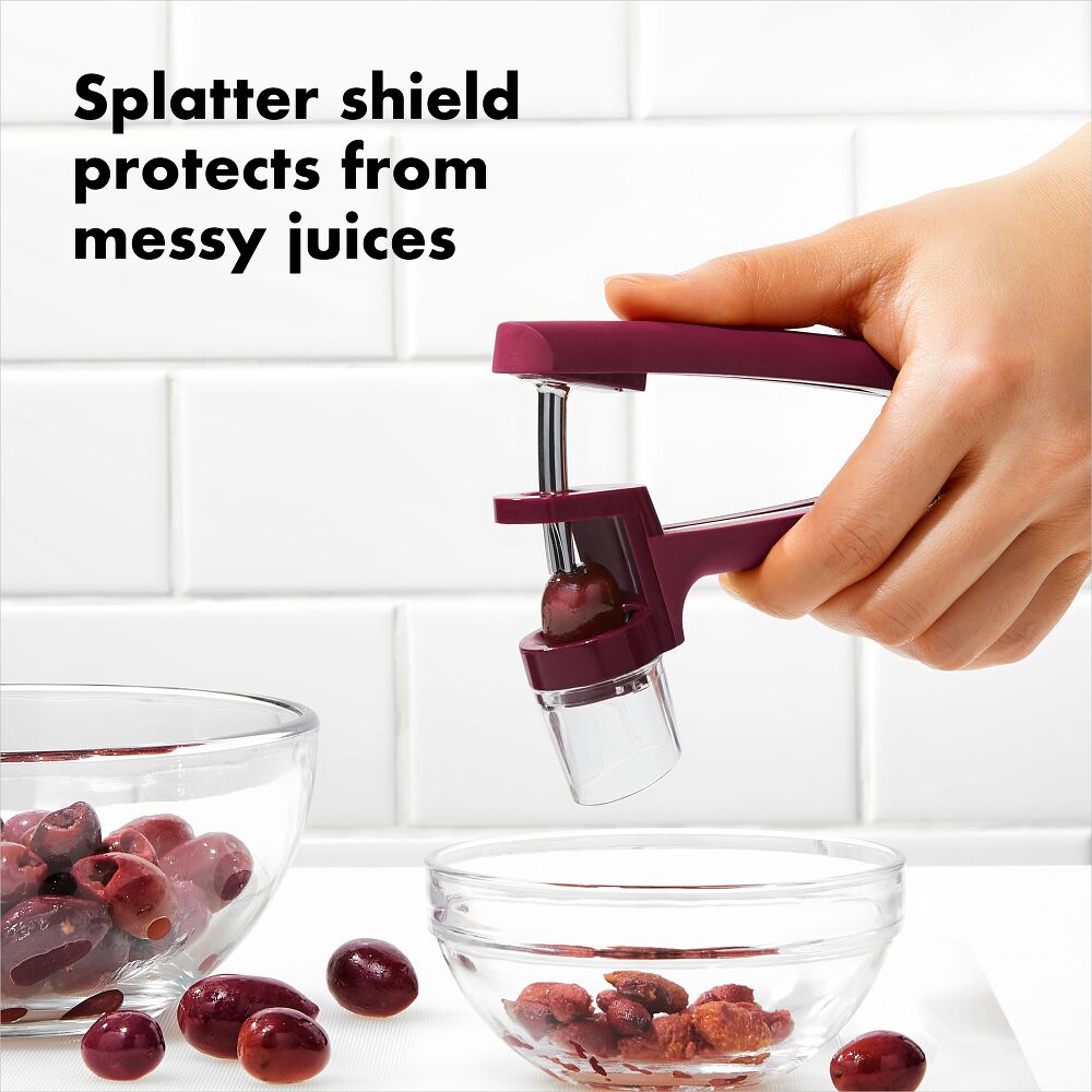 OXO Good Grips Cherry & Olive Pitter - Beet Q7