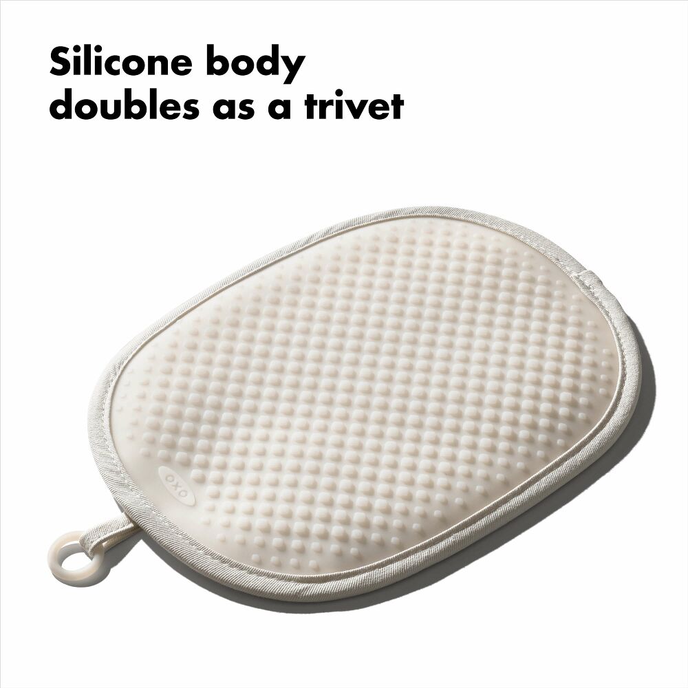 Silicone Pot Holder - Oat D8