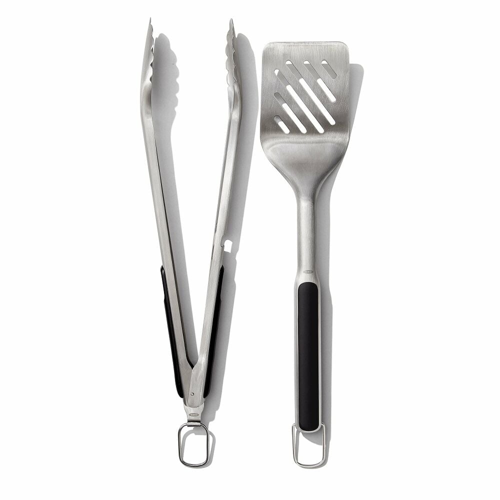 OXO Good Grips Grilling Turner and Tongs Set R0