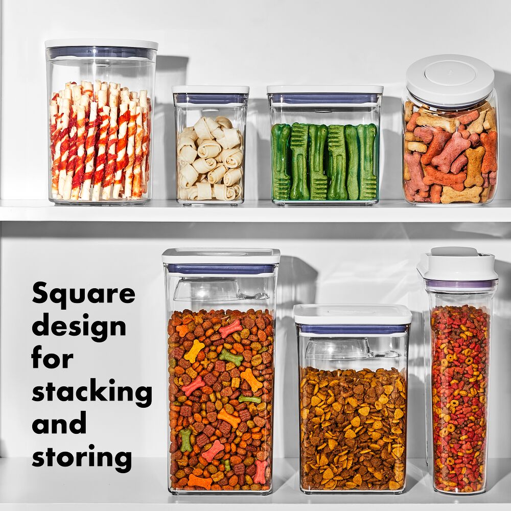 OXO Good Grips Pet POP Container – 1.1 Qt/1 L X5