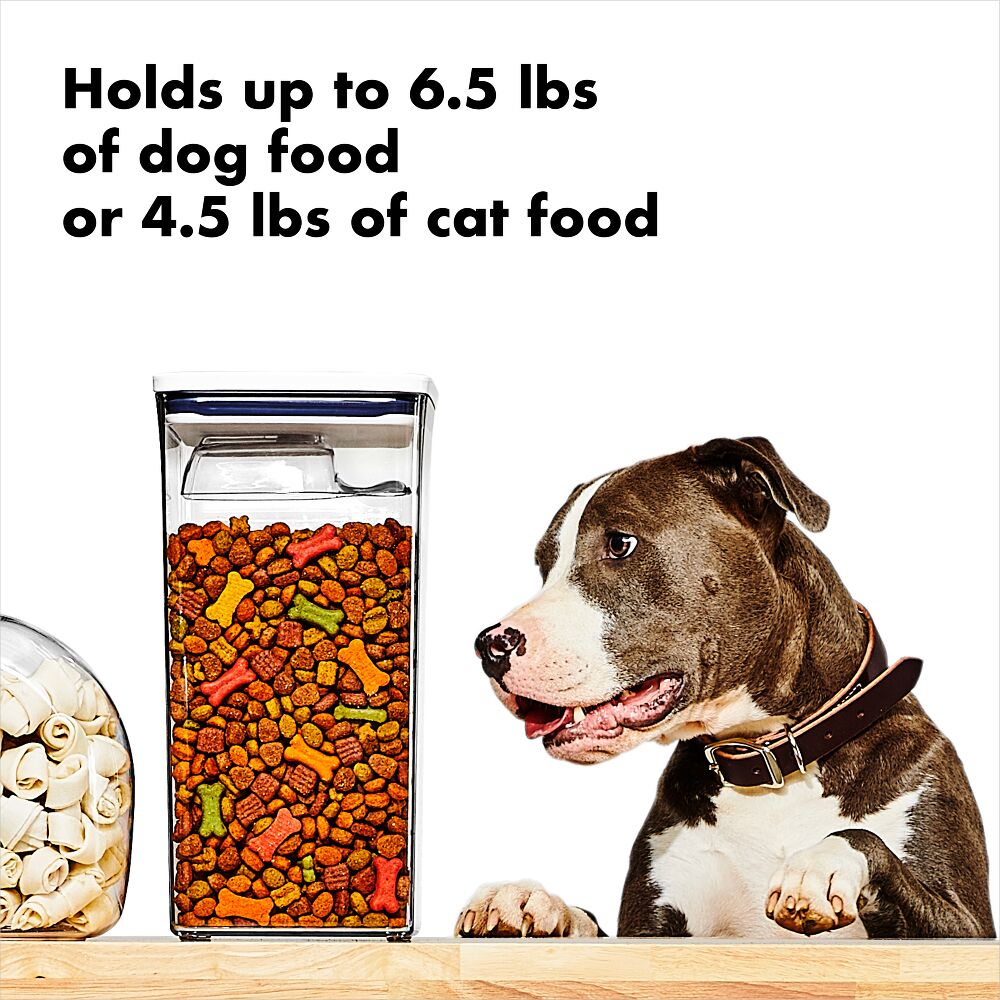 OXO Good Grips Pet POP Container – 6.0 Qt/5.7 L with Half Scoop X3
