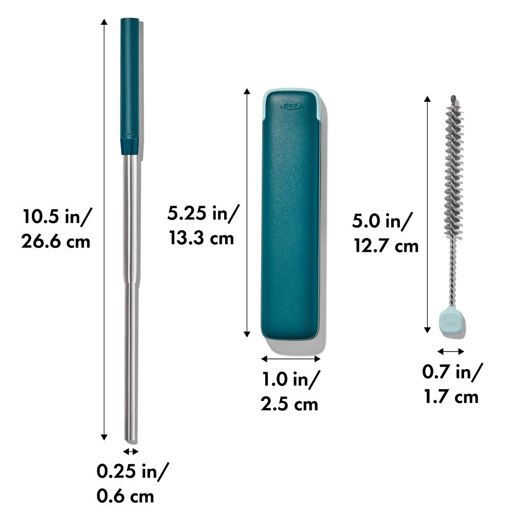 Collapsible Straw With Case J7