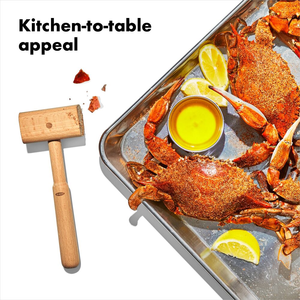 Wooden Seafood Mallet W6
