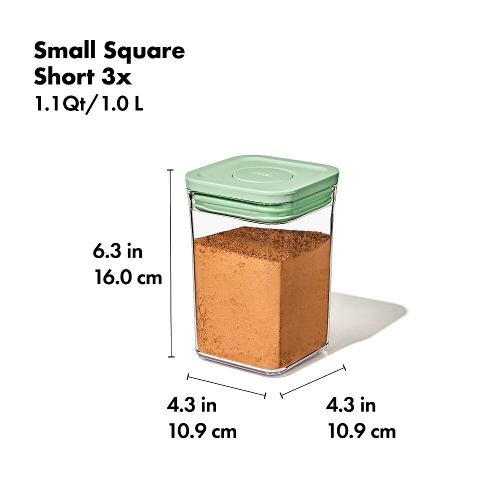 3-Piece POP Container Set with Mini Scoops R4