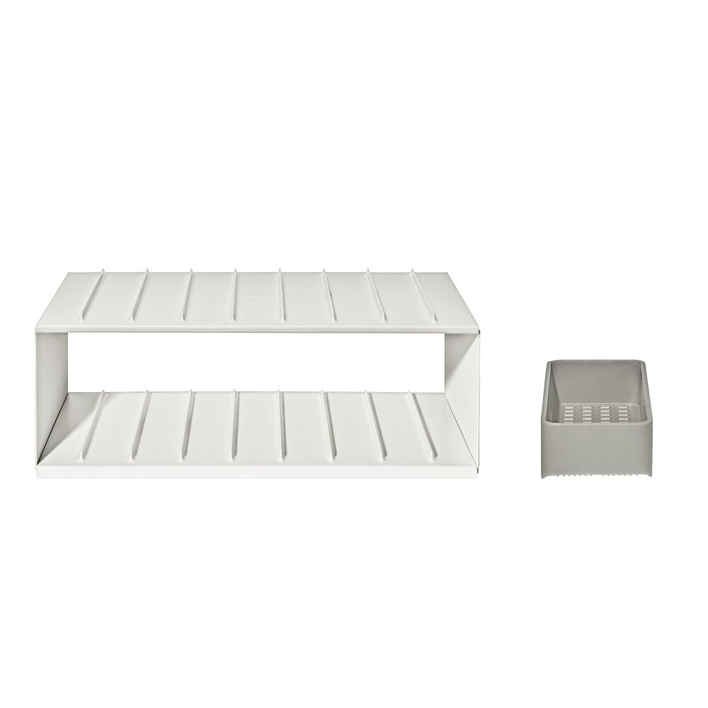 Water Bottle Organizer with Accessory Bin K1