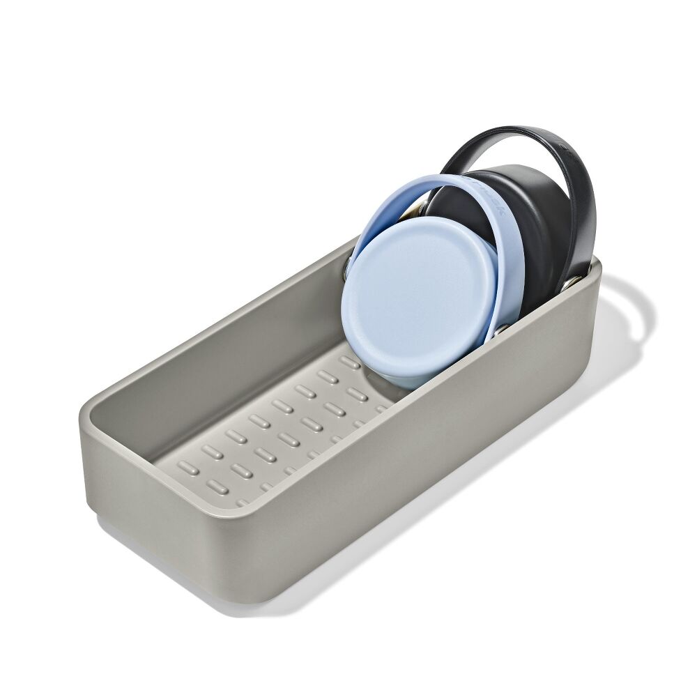 Water Bottle Organizer with Accessory Bin K1