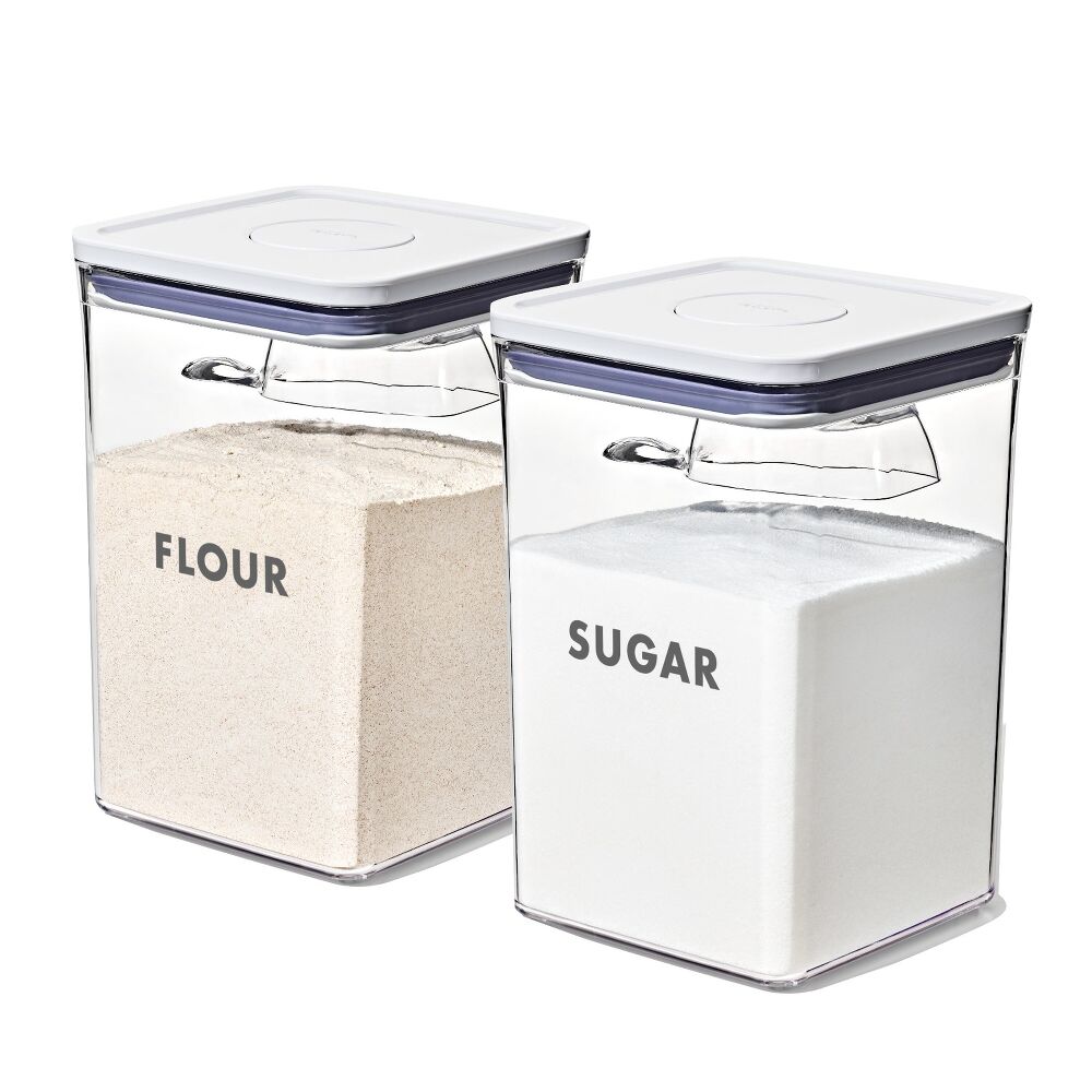 8-Piece Prelabeled Baking POP Container Set B3