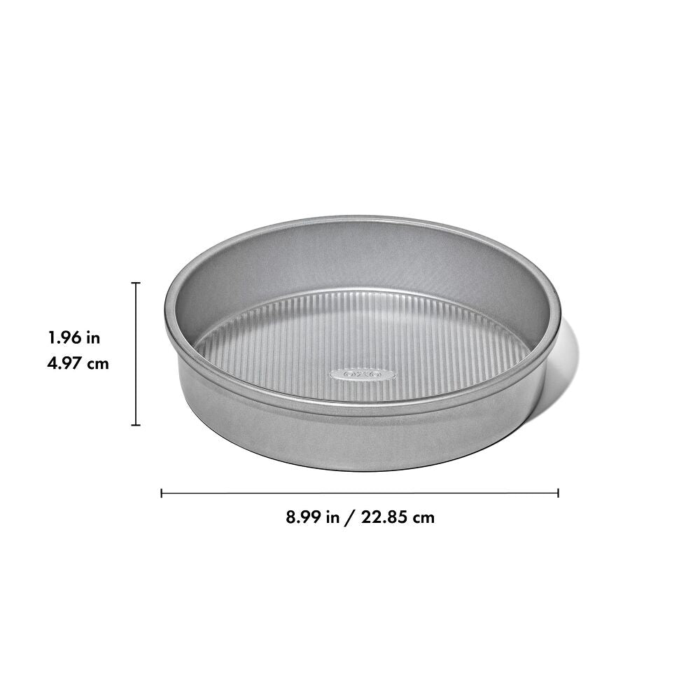 Non-Stick Pro Clear Coated 9 In Round Cake Pan W8