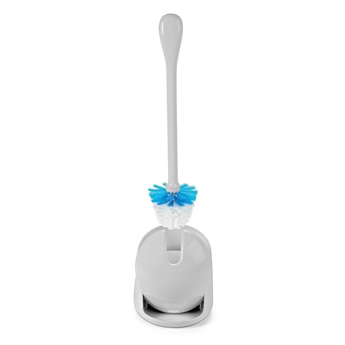 Compact Toilet Brush & Canister Q0