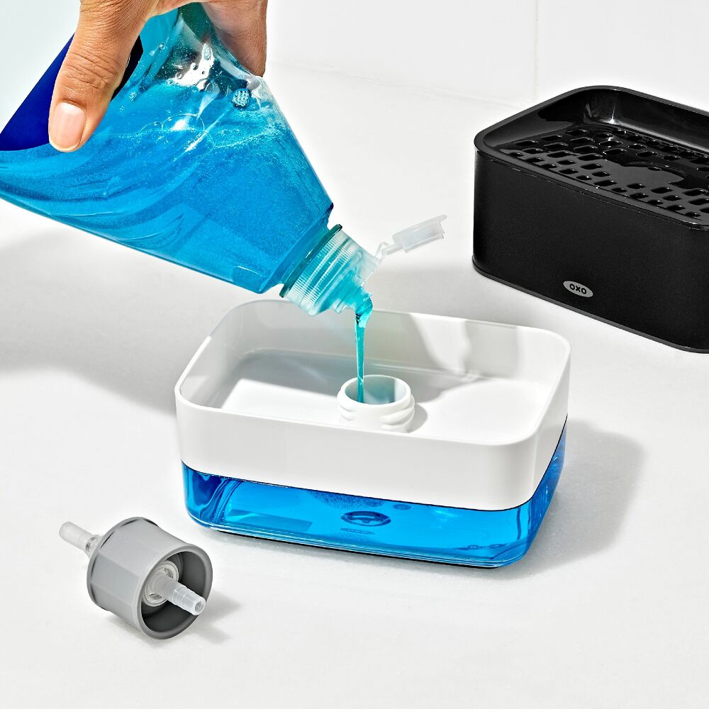 Soap Dispensing Sponge Holder S2