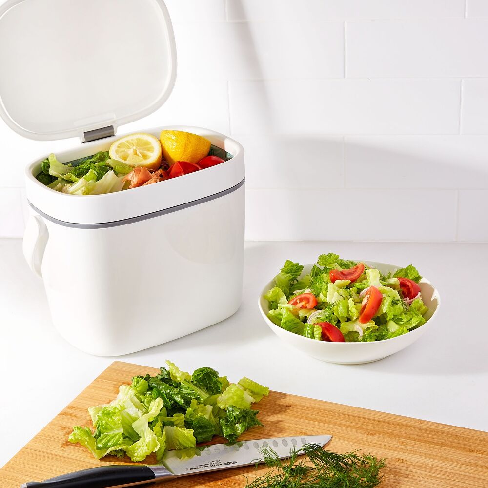 Easy-Clean Compost Bin - 1.75 Gal W7