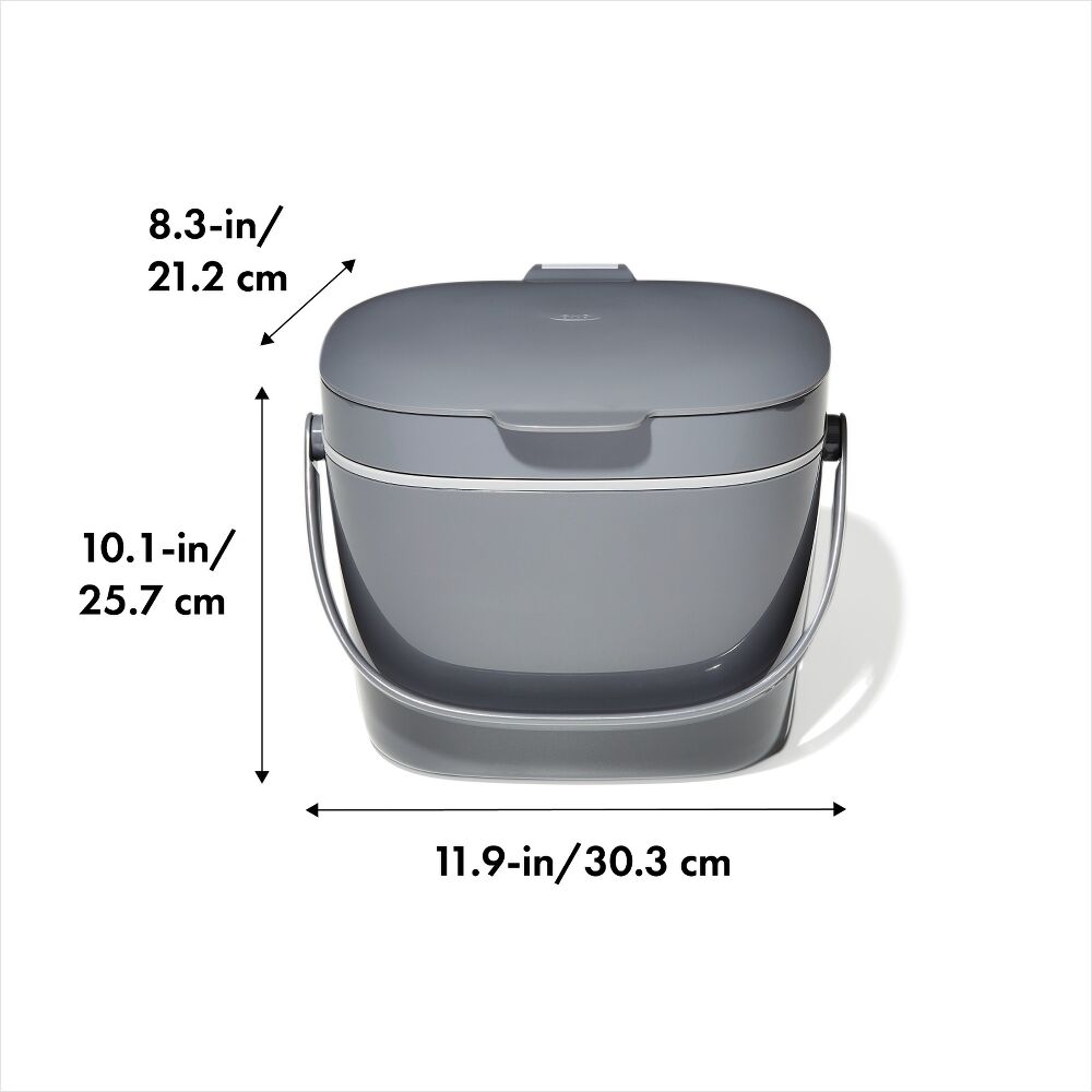 Easy-Clean Compost Bin - 1.75 Gal W7