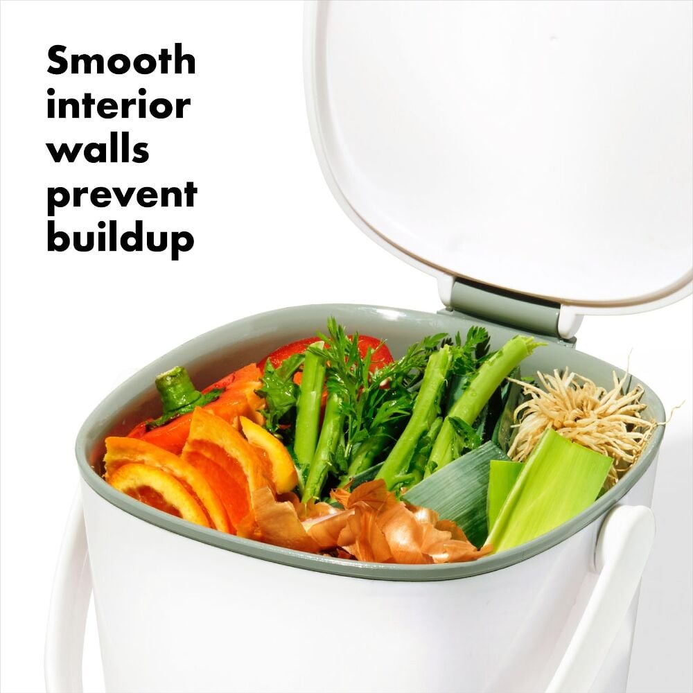 Easy-Clean Compost Bin - 0.75 Gal H1