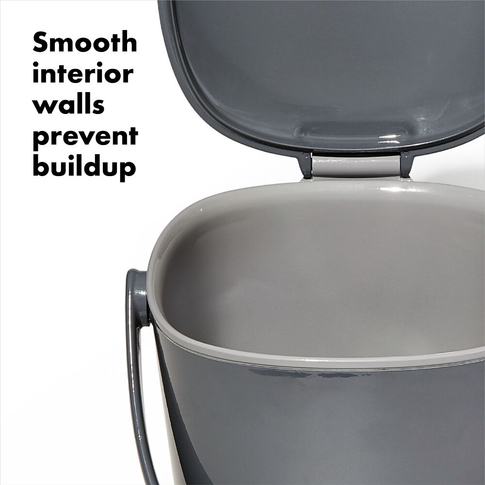 Easy-Clean Compost Bin - 0.75 Gal H1