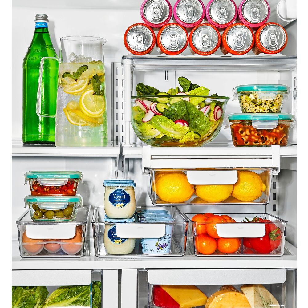 Adjustable Refrigerator Storage Bin X5