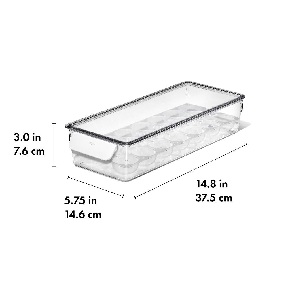 Refrigerator Egg Bin With Removable Tray J7