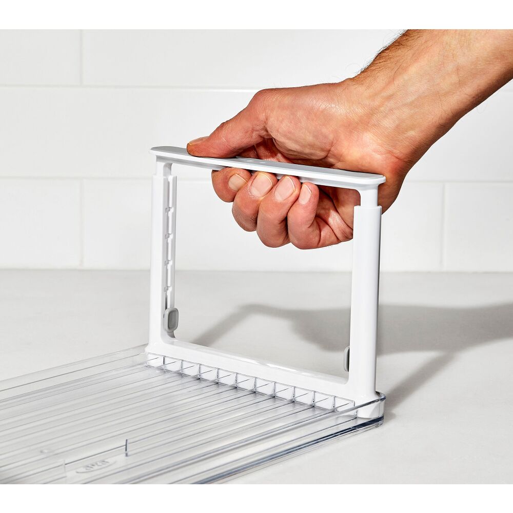 Adjustable Refrigerator Shelf Riser Z6