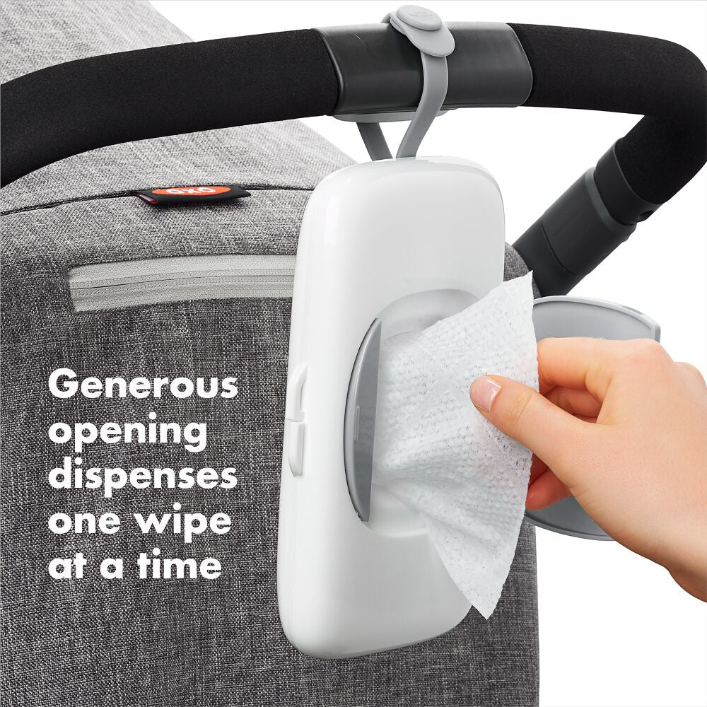 OXO TOT 2-Pack On-the-Go Wipes Dispenser, Gray R0