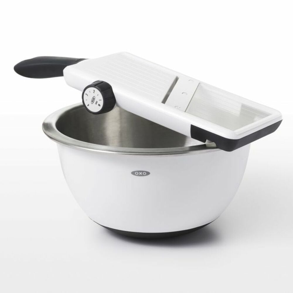 Large Adjustable Hand-Held Mandoline Slicer Q8