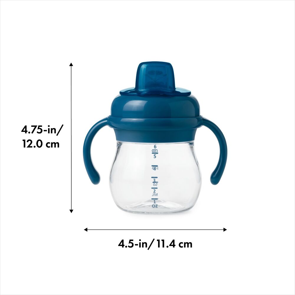 Transitions 6 Oz Soft Spout Sippy Cup with Removable Handles Y1